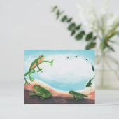 カエルの驚くべきライフサイクル シーズンポストカード (スタンド正面)