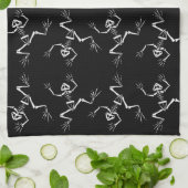 カエルの骨組 キッチンタオル (折り畳み)