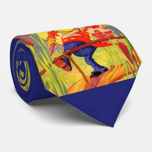 カエルは口をはさんだ ネクタイ (ロール)