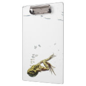 カエルは水に飛び込んでいたりそして潜っている クリップボード (左)