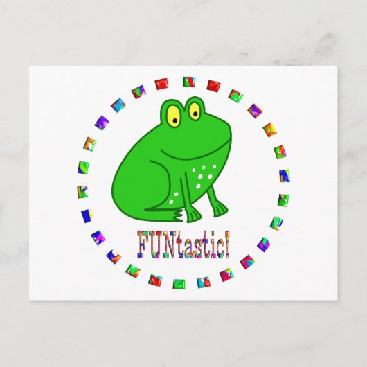 カエルは葬式だ ポストカード (正面)