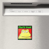 カエルは$ 3.00を知っている マグネット (インサイチュ (食洗機))