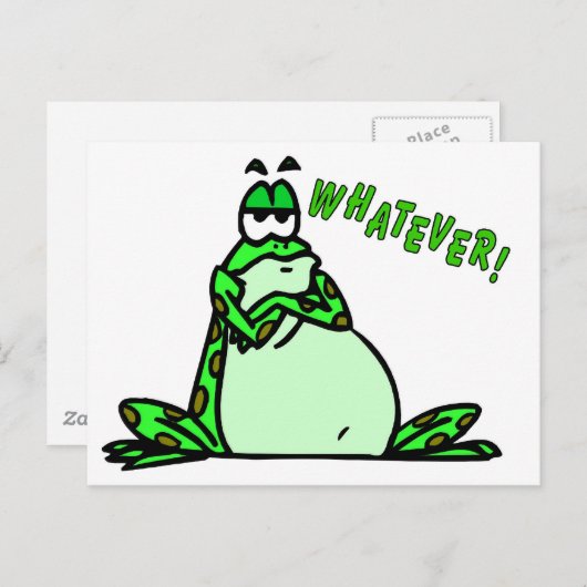 カエルものは何でも ポストカード (正面/裏面)