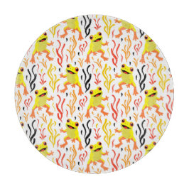 カエルよくはしゃぐ類 カッティングボード