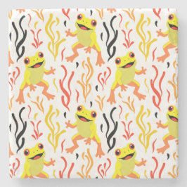 カエルよくはしゃぐ類 ストーンコースター