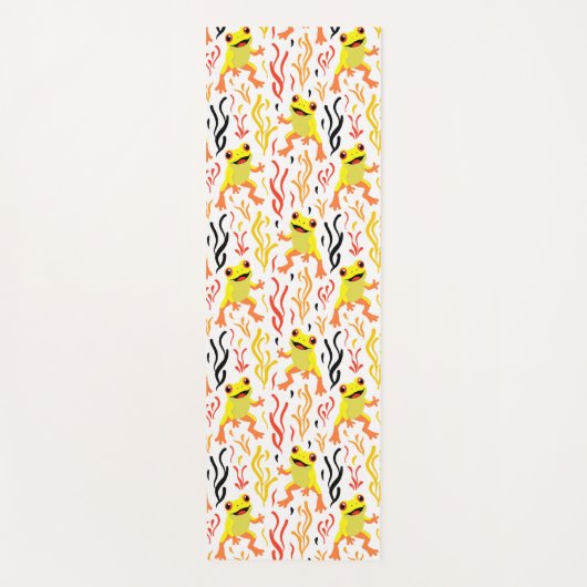 カエルよくはしゃぐ類 ヨガマット (正面)