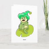 カエルをウィザードとして魔法杖 カード (裏面)