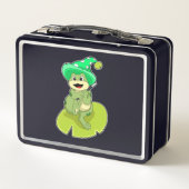 カエルをウィザードとして魔法杖 メタルランチボックス (裏面)
