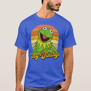 カエルをカーミットする Tシャツ