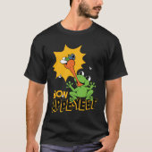 カエルを捕まえるフライアマンガ Tシャツ (正面)