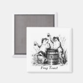 カエルを飲む マグネット (正面/裏面)