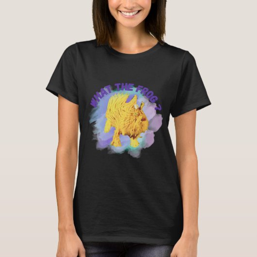 カエルアンコウって何者? Tシャツ (正面)