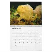 カエルアンコウ2012のカレンダー カレンダー (2月 2027)