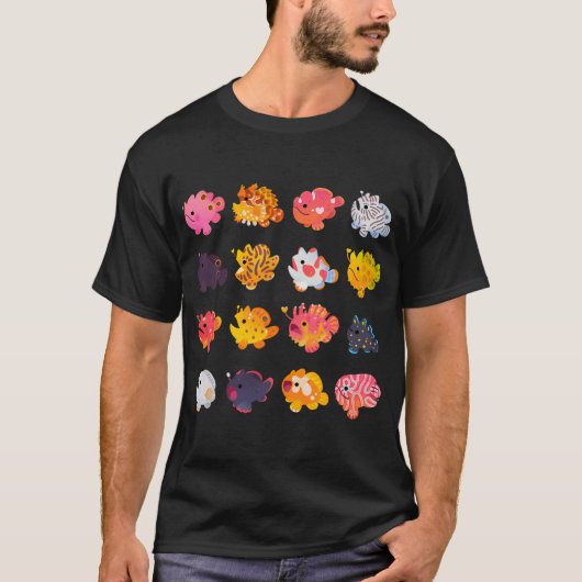 カエルアンコウ Tシャツ (正面)
