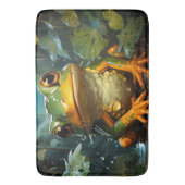 カエルアート バスマット (正面縦)