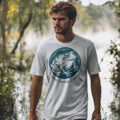 カエルカスタム文字認定沼の生物 Tシャツ