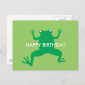 カエルカッコいい ポストカード (正面/裏面)