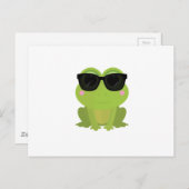 カエルカッコいい ポストカード (正面/裏面)