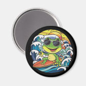 カエルカッコいい マグネット (正面/裏面)