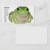 カエルカード 名刺 (正面/裏面)