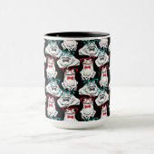 カエルガラスパターン マグカップ (中央)