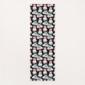 カエルガラスパターン ヨガマット (正面)