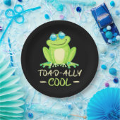 カエルトダリカッコいいー ペーパープレート (パーティー)