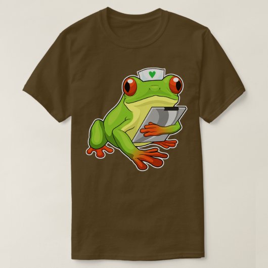 カエルナース Tシャツ (デザイン正面)
