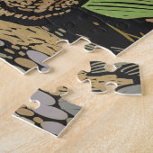 カエルパズル難しい ジグソーパズル (側面)