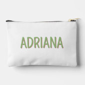 カエルパーソナライズされたギフトが大好きな女の子 アクセサリーポーチ (裏面)