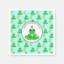 カエルパーソナライズされたハッピーバースデー