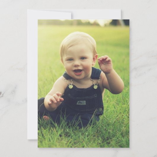 カエルパーティー1stバースデーピンク 招待状 (裏面)