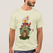カエルプリンセスマッシュルーム花 Tシャツ (正面)