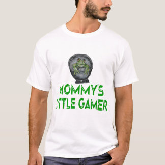 カエルペペペママの小さなゲーマー Tシャツ