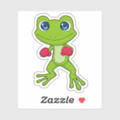 カエルボクシングボクサーボクシング手袋 シール (シート)