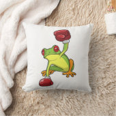 カエルボクシングボクシング手袋 クッション (ブランケット)