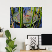 カエルポートレート ポスター (ホームオフィス)