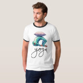 カエルヨガ Tシャツ (正面フル)