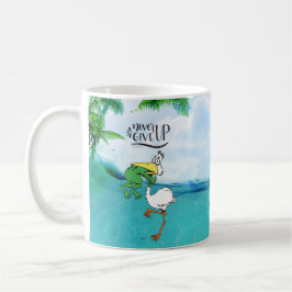 カエル与えの喉を詰まらせないこと コーヒーマグカップ