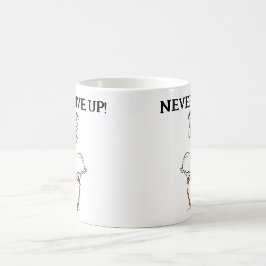 カエル与えの喉を詰まらせないこと コーヒーマグカップ (中央)