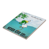 カエル与えの喉を詰まらせないこと タイル (側面)