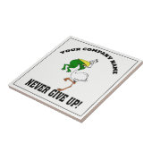 カエル与えの喉を詰まらせないこと タイル (側面)