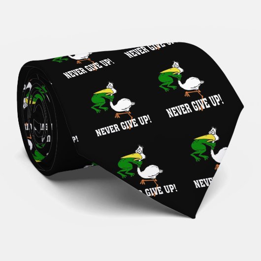 カエル与えの喉を詰まらせないこと ネクタイ (ロール)