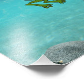 カエル与えの喉を詰まらせないこと フォトプリント            (角)