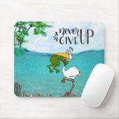 カエル与えの喉を詰まらせないこと マウスパッド (マウス)