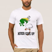 カエル与えの喉を詰まらせないこと Tシャツ (正面)