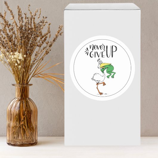 カエル与えの喉を詰まることのない鳥 ラウンドシール