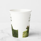 カエル写真パーソナライズされたパーティー 紙コップ (左)