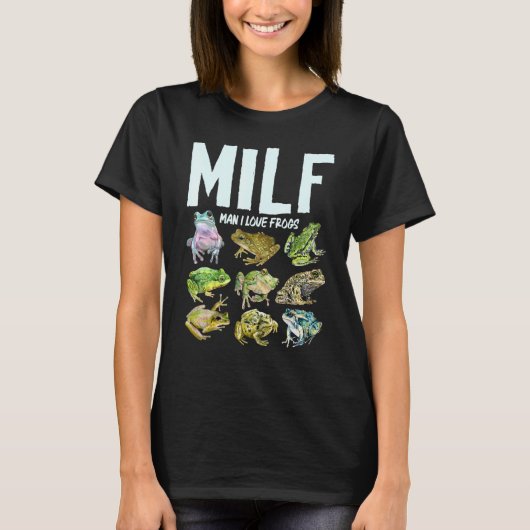 カエル大好きミルフマン Tシャツ (正面)
