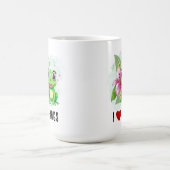 カエル好きのためのコーヒーマグ コーヒーマグカップ (中央)